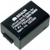 Braun Brun Batterier & Opladere Braun B190 DMW-BMB9 Panasonic
