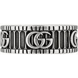 Gucci Ringe Gucci Double Marmont ring silver 1/4