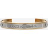 Palladium Armbånd Dolce & Gabbana Rigid bracelet with logo tag
