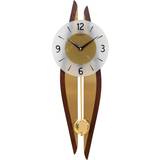 Brugskunst Wm. Widdop Rosewood & Brushed Metal Pendulum Wall Clock