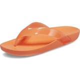 39 ½ - Orange Klipklappere Crocs Flip flops Splash Glossy Flip Orange
