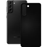 PEDEA Covers & Etuier PEDEA Soft TPU Case für Samsung Galaxy S22 5G, schwarz
