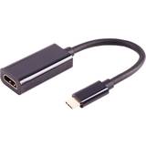 Shiverpeaks Kabeladaptere - Sort Kabler Shiverpeaks USB-C HDMI Adapter 8K/60Hz