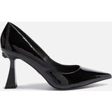 Kurt Geiger Look Sko Kurt Geiger London Patent Heeled Court Shoes Black