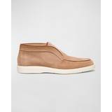 Santoni Sko Santoni Men's Detroit Suede Sneaker Loafers Tan 10.5D