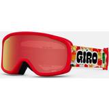 Giro Skiudstyr Giro Giro Buster Kids Ski Goggles Snowboard Goggles for Youth, Boys, Girls- Gummy Bear Strap with Amber Scarlet Lens