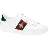 Gucci 5,5 Sneakers Gucci Ace Embroidered M - White Leather