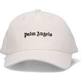 Dame - Hvid - Lærred Tilbehør Palm Angels Hats OFFWHITEBLACK