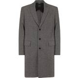 50 - Jersey Overtøj Dolce & Gabbana Single-Breasted Herringbone Coat - Grey
