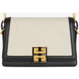 Givenchy Skuldertasker Givenchy Medium 4G Crossbody Bag In Grained Leather And Canvas