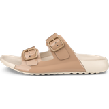 Lak Hjemmesko & Sandaler ecco Women's Cozmo Two Band Buckle Sandal Leather Nude