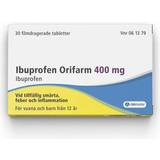 Ibuprofen Håndkøbsmedicin Ibuprofen Orifarm 400mg 30 stk Tablet