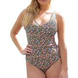 Blomstrede - Dame Badedragter Trofé Aruba Swimsuit Green Floral