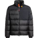 Parajumpers Herre Tøj Parajumpers Gover Short Down Jacket With Extractable Hood