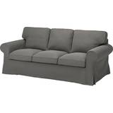 Ikea Ektorp Hakebo Dark Grey Sofa 218cm 3 personers
