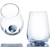 Glas Silwy Magnetic Crystal Longdrink Nonslip Gel Drinking Glass 13.5fl oz 2