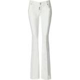 DSquared2 Dame Bukser & Shorts DSquared2 twiggy weisse flare jeans damen Weiß