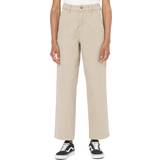 Dame - Lærred Bukser & Shorts Dickies Duck Cotton-Canvas Trousers Stone