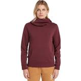 Timberland Dame Sweatere Timberland Embroidered Tree Hoodie For Women In Burgundy Burgundy