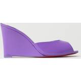 Christian Louboutin 5 Højhælede sko Christian Louboutin Wedge Shoes Woman colour Lilac Lilac 38Â½