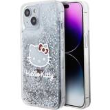 Hello Kitty Mobilcovers Hello Kitty iPhone 15 Cover Liquid Glitter Translucent