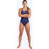 Dame - Off-Shoulder Badedragter Arena badedragt til damer Team Swim Pro Solid Mørkeblå Badedragter til damer Svømmedragt