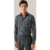 Eton Kjoler Eton Men's Contemporary Fit Floral-Print Dress Shirt Navy Blue