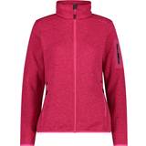 48 - Pink - XS Overtøj CMP Women's Jacket Jacquard Knitted Fleece jacket 40, pink