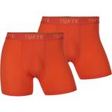 Bambus - Orange Tøj Tufte Men Boxer Briefs Blazing Orange S, undertøy laget av bambusfiber