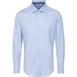 Herre - Silke - XL Skjorter Seidensticker Business Shirt Slim Long Sleeve Kentcollar Uni Herr Långärmade Skjortor