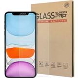 MAULUND iPhone 12 Mini Hærdet Glas Case Friendly Skærmbeskyttelse Gennemsigtig