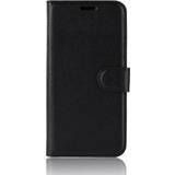 Oneplus 6 cover OnePlus 6 Litchi Texture Leather Stand Cover m. Pung Sort