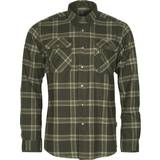 Flonel Tøj Pinewood Prestwick Exclusive skovmandsskjorte, Dark Green/Green