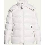 Moncler Maire hooded down jacket white