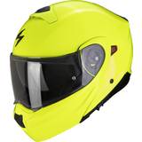 Scorpion Motorcykelhjelme Scorpion Exo-930 Evo Solid Yellow Fluo Modular Helmet Yellow