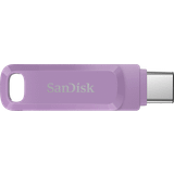128 GB - USB 3.0/3.1 (Gen 1) USB Stik SanDisk Ultra Dual Drive Go 128GB Lavender