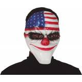 Heldækkende masker Fiestas Guirca Horror USA Clown Maske