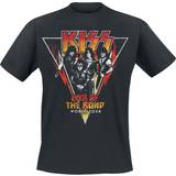 Kiss XL Overdele Kiss T-shirt EOTR World Tour Triangle till Herrer sort