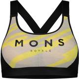 Mons Royale Sports-BH'er - Træningstøj Mons Royale Stella X-Back Bra Limelight Camo