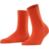 Dame - Orange Undertøj Falke Cotton Touch Women Socks