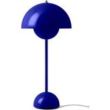 E27 - Metal Bordlamper &Tradition Flowerpot VP3 Blue Bordlampe 50cm