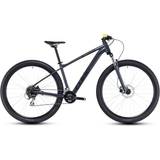 Cube Hvid - Touringcykler Cube Aim Pro Hardtail Mountain Bike 2023 - Grey/Flashyellow Unisex