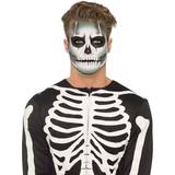 Skeletter Makeup Kostumer Horror-Shop Glowing skeleton make up set schwarz/weiß/grün