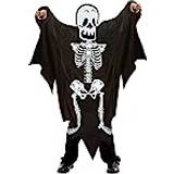 Skeletter Udklædningstøj Ciao Skeleton Ghost kostume SORT