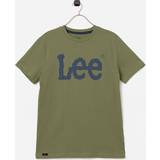 Lee T-shirts Lee T-shirt Wobbly Graphic T-shirt Grøn 140/146