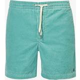 Polo Ralph Lauren Herre - M Shorts Polo Ralph Lauren Mens Green Prepster Logo-embroidered Corduroy Shorts