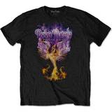 Deep W24 Tøj Deep purple phoenix rising black t-shirt official