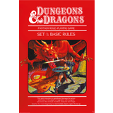 GB Eye Papir Brugskunst GB Eye Dungeons & Dragons Basic Rules Poster