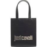 Just Cavalli Tote Bag & Shopper tasker Just Cavalli Shopping Bags Range B Metal Lettering Sketch 1 Bags black Shopping Bags for ladies