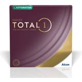 Toriske linser Kontaktlinser Alcon Dailies Total1 for Astigmatism 90-pack